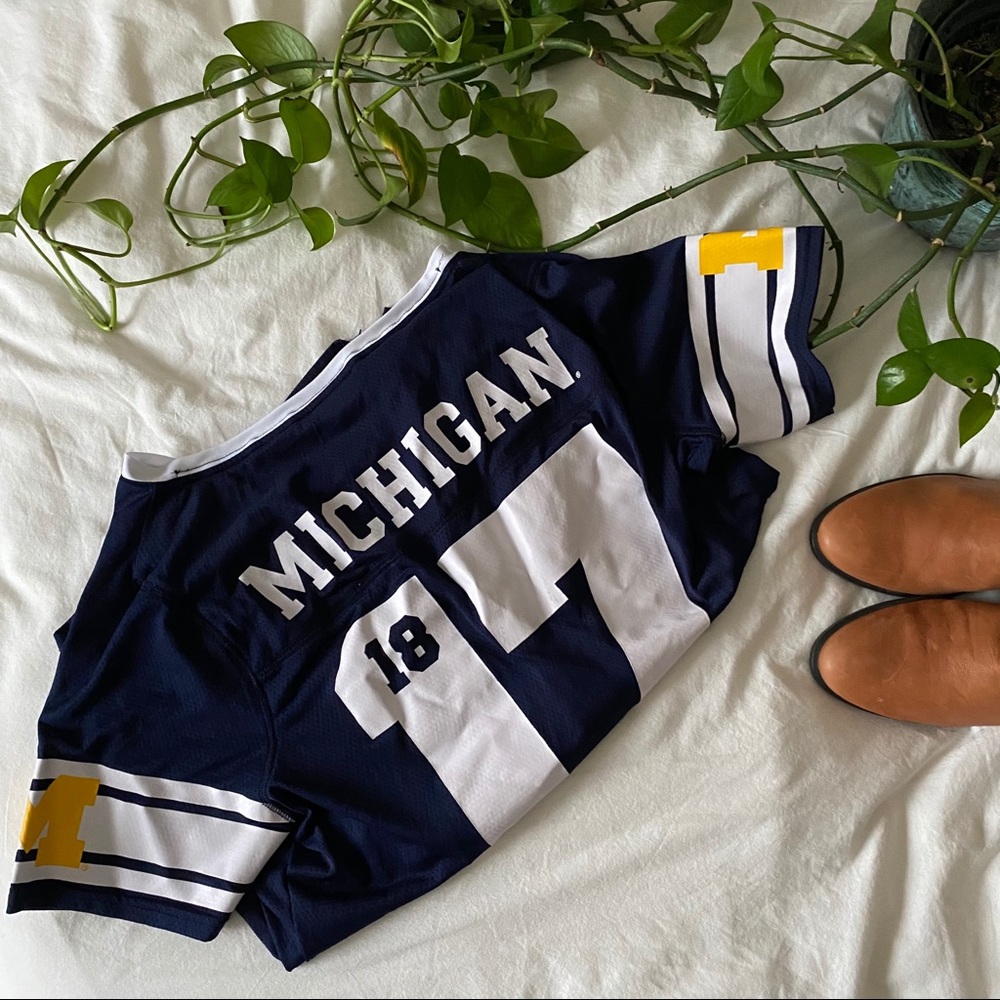Victoria Secret PINK Sequin Michigan Jersey